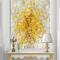 Designart - Glam Yellow Explosion Blocks - Modern & Transitional Gallery-wrapped Canvas